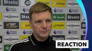 Newcastle United 2-3 Brentford: Eddie Howe post match reaction