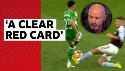 Digne should be sent off for 'dangerous tackle' – Shearer
