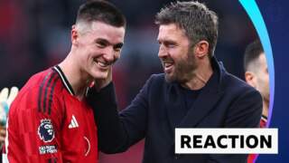 Carrick delighted for match winner Sesko
