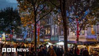 Christmas market footfall down, organisers say