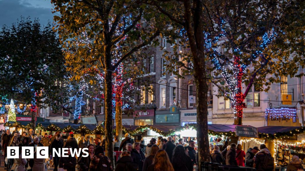 Christmas market footfall down, organisers say
