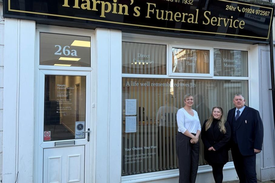 Honouring a family promise: Harpin’s Funeral Service expands to Normanton