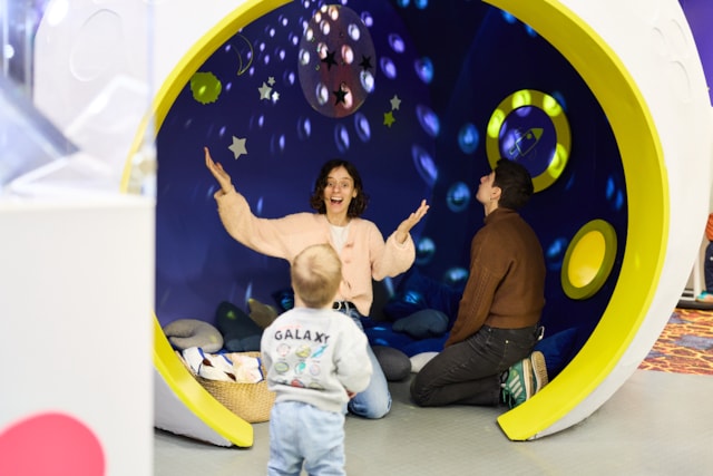 Little explorers will be over the moon with spectacular library exhibition