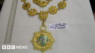 Arrest over mayoral chain theft from town hall