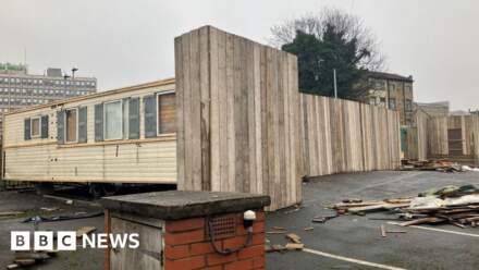 Council probes unauthorised structures in car park