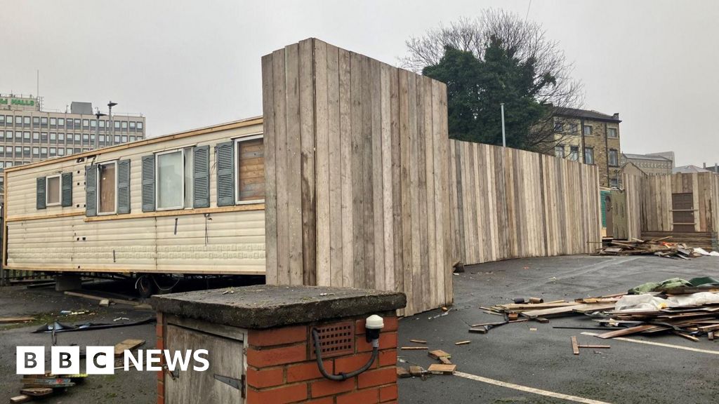 Council probes unauthorised structures in car park