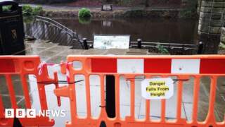 Train disruption cleared after pavement collapse