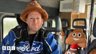 'I've been told my poo-themed bus lowers the tone – but kids love it'