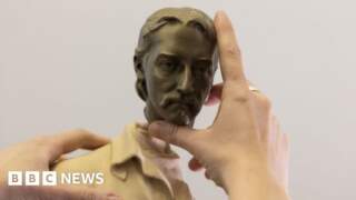 Leeds University reunites damaged statue with 3D-printed head