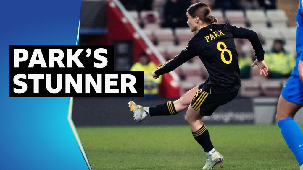 Women’s Champions League: Jess Park scores for Manchester United against Atletico Madrid