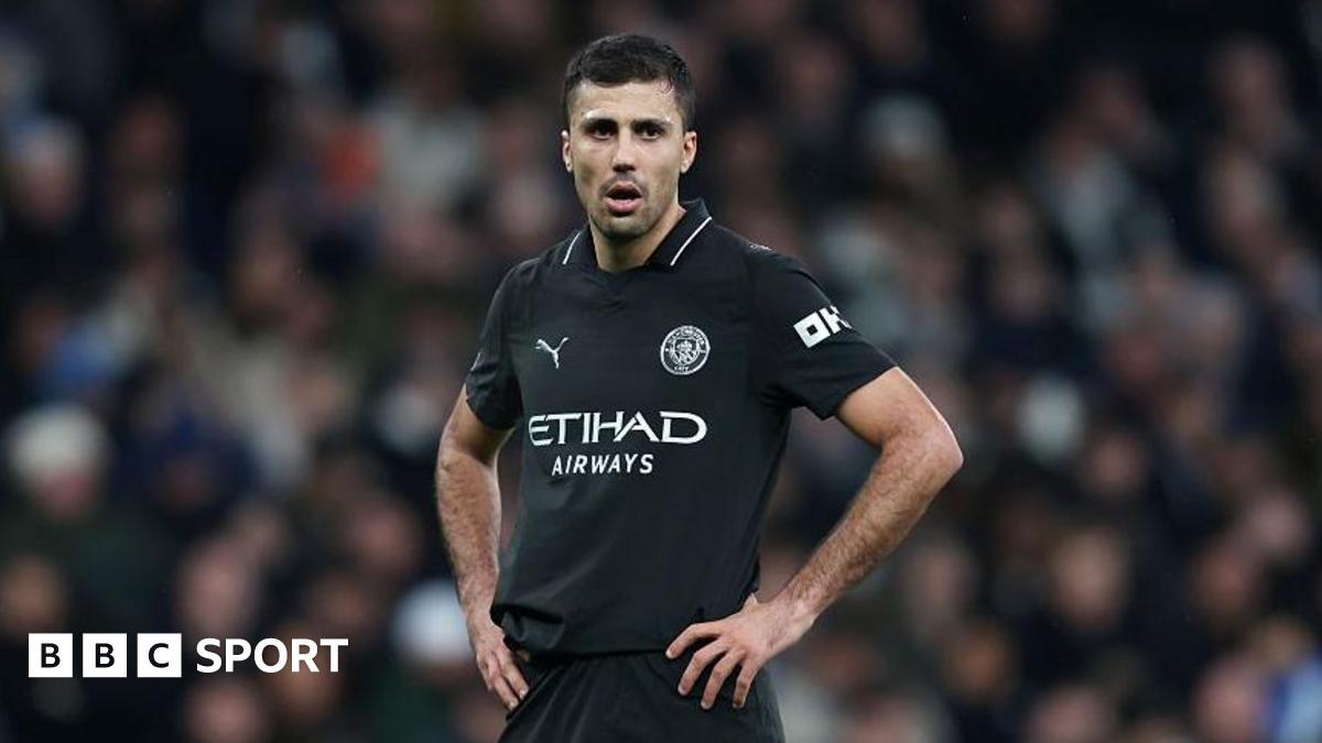 Rodri: Manchester City midfielder charged with misconduct over referee comments