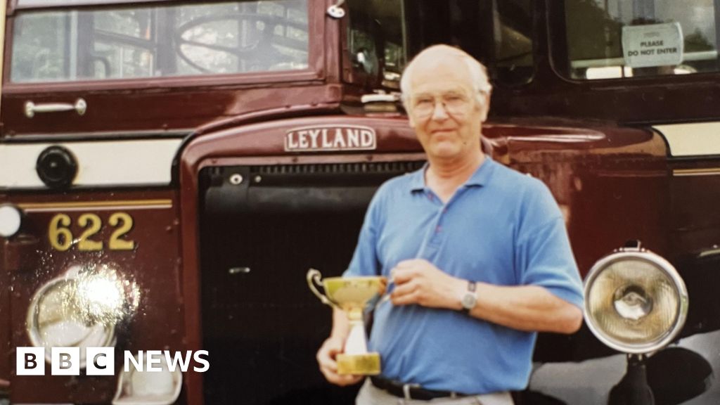 'My dad secretly made and hid hundreds of model buses'