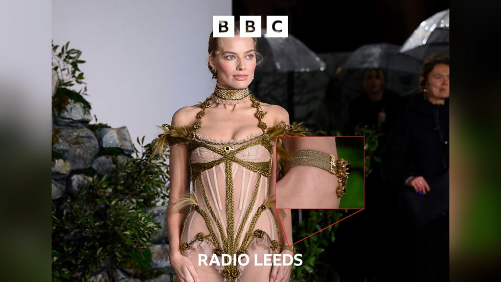 Margot Robbie dons Haworth bracelet for premiere