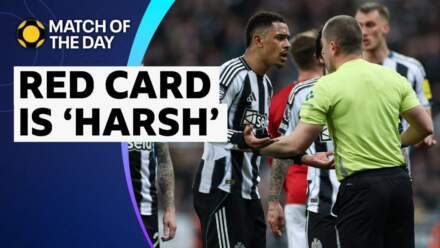 Did Ramsey deserve to be sent off?