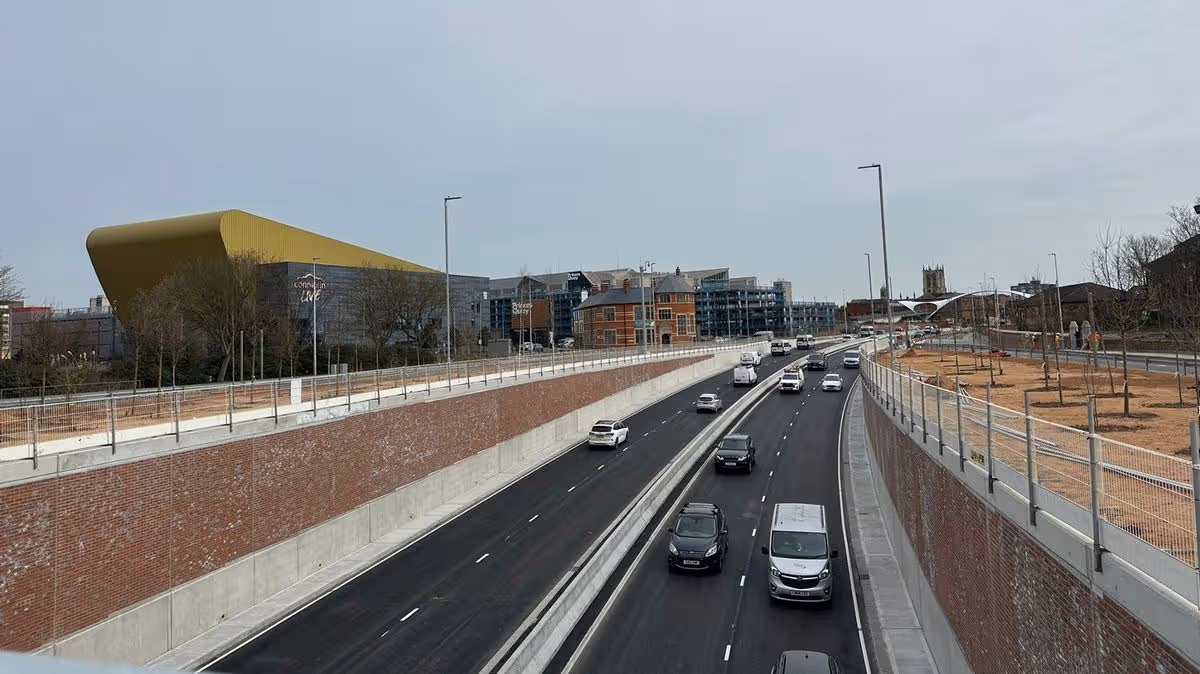 New A63 overpass to open this week following weekend opening of underpass