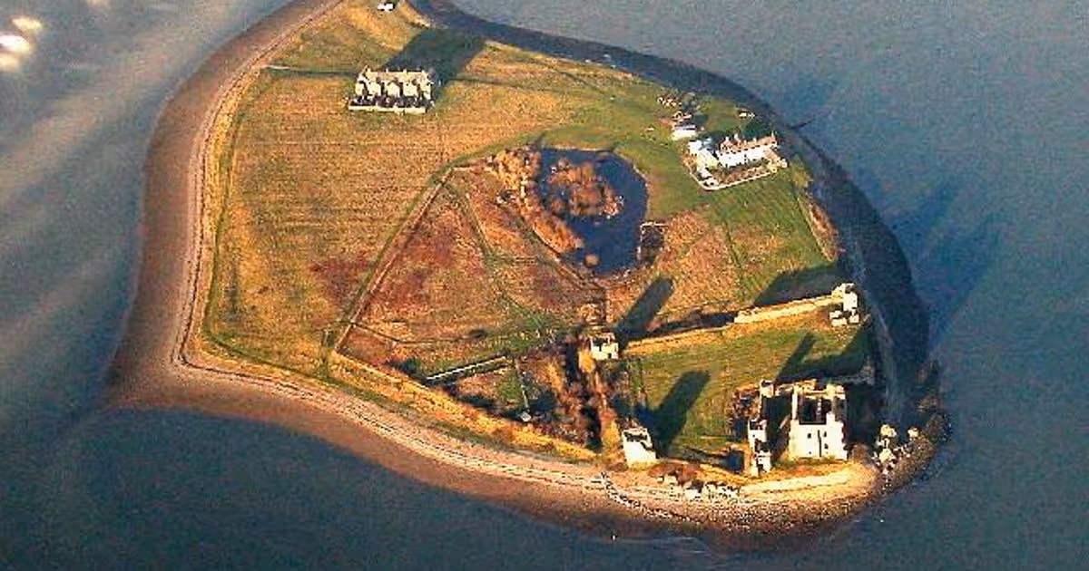 Forgotten Island with incredible castle ruins and historic pub ran by a ‘king’