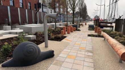 Works to enhance Hull Marina’s waterfront completed – including new seating, play area and more cycling parking