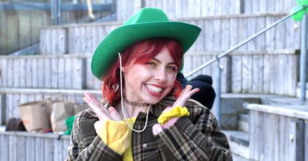 Traitors star Jessie appears as guest judge for Hull student fashion show