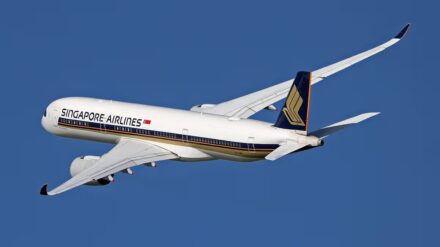 The longest non-stop flight in the world takes 19 hours and covers over 9,500 miles