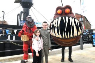 Welcome aboard! Smiling faces as maritime milestone is celebrated by the reopening of Hull’s historic Spurn Lightship