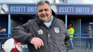 Terminally ill football fan's day as club boss