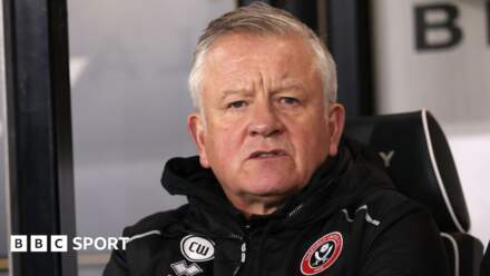 Chris Wilder speaks before Birmingham City v Sheffield United