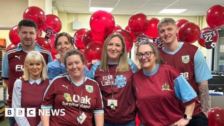 School turns claret and blue in memory of teacher