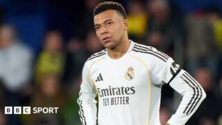 Kylian Mbappe: Real Madrid and France striker has left knee sprain and no surgery planned
