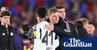 Barcelona thrash Newcastle while Spurs offer a glimmer of hope – Football Weekly Extra | Champions League