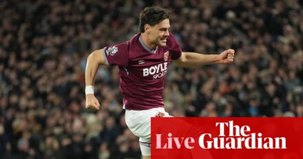 West Ham v Man City: Premier League – live | Premier League