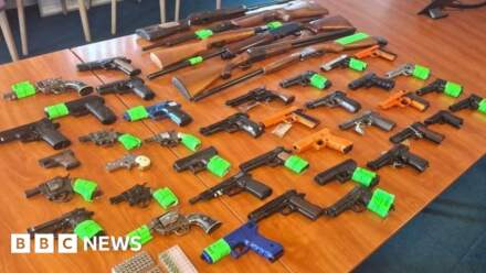 Shotguns and illegal weapons among amnesty haul