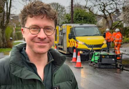Trial of third innovative pothole repair system underway