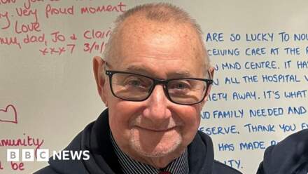 Funeral held for Rob Burrow's father Geoff