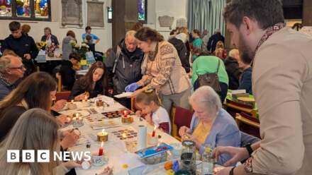 Ukrainian refugee group holds cultural festival