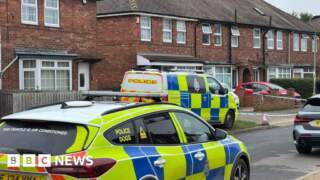 Police hunt man after gun fired at parked car