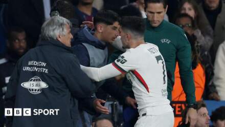 Pedro Neto: Uefa open disciplinary proceedings against Chelsea winger for pushing ball boy during Champions League defeat to PSG