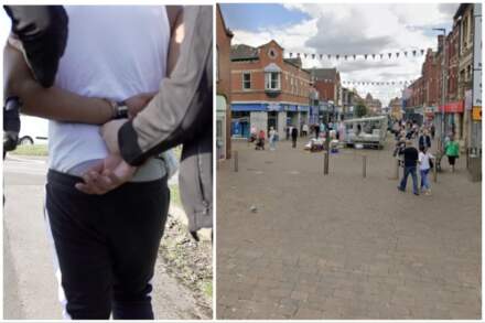 Disgusting would-be moped robber spat blood at officer at Wakefield station