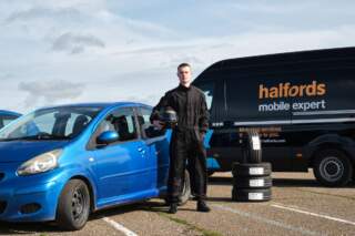 Worn tyres can be even more dangerous than using a mobile phone behind the wheel