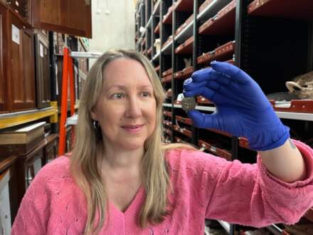 Fare to say ancient coin has travelled through time