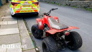 'Quadzilla' bike seized after numerous complaints