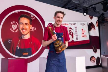 Best in the world: Wakefield barista crowned Global Costa Coffee Barista of the Year