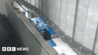 Shop used hidden chute to sell illegal cigarettes
