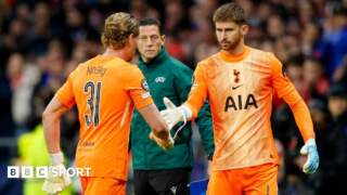 Tottenham: Guglielmo Vicario to have hernia surgery with Antonin Kinsky set to start against Nottingham Forest