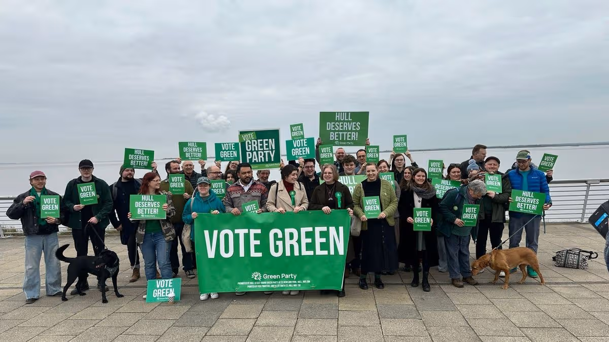 Green Party launches local election campaign in Hull