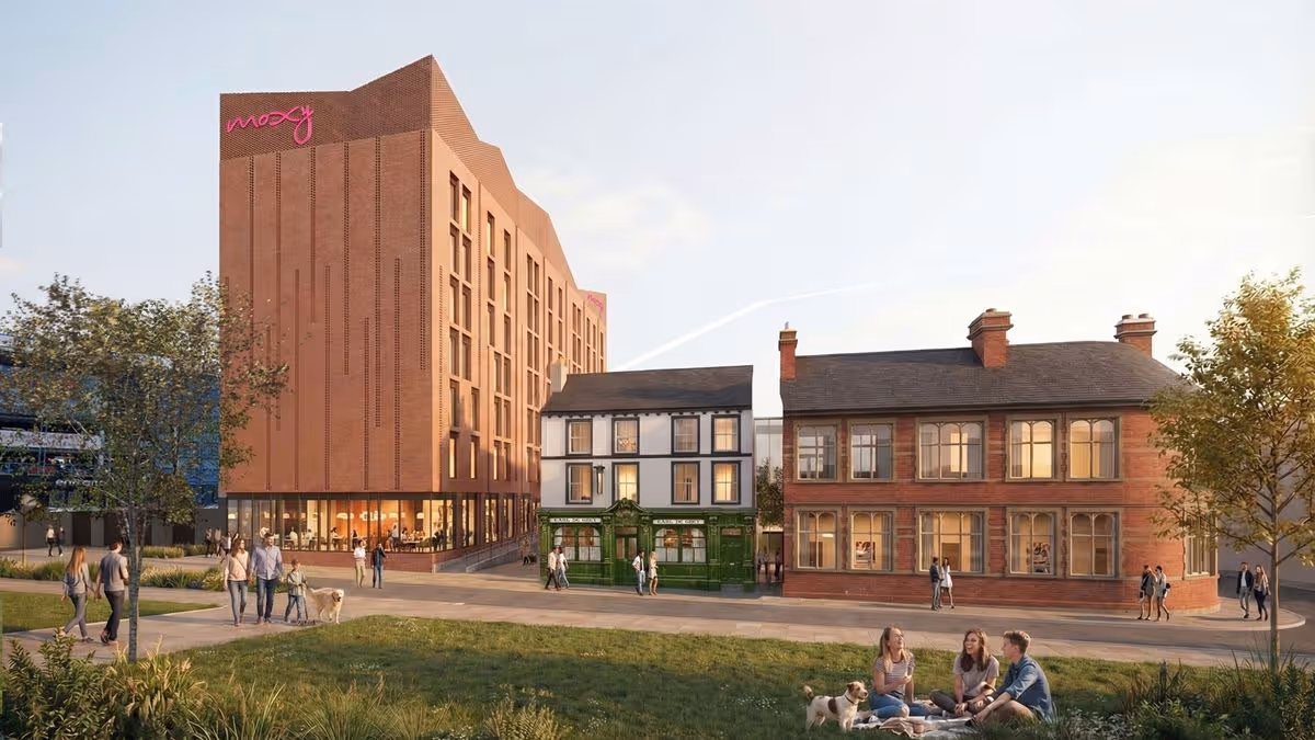 Revised plans submitted for city centre hotel as brand name revealed