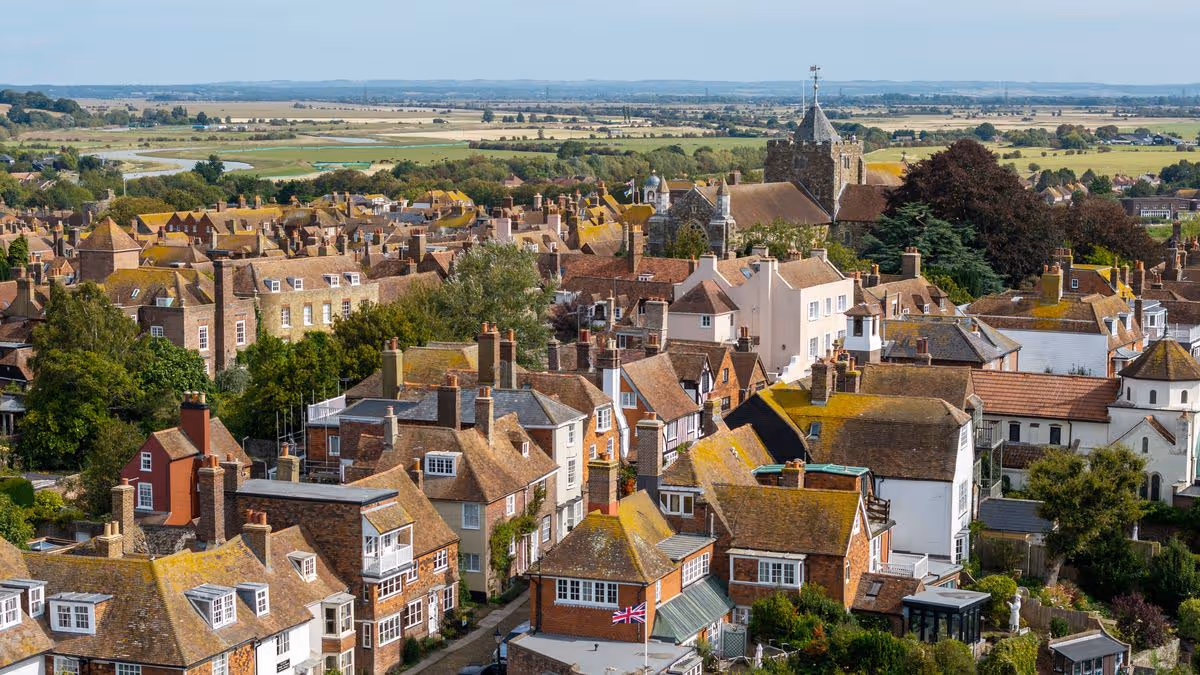 Charming UK village has cobbled streets, historic pubs and is near to beach