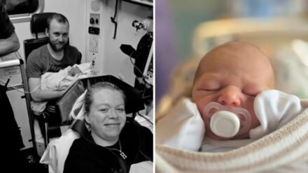 Beverley first-time mum on unplanned home birth that took ‘12 minutes and four pushes’