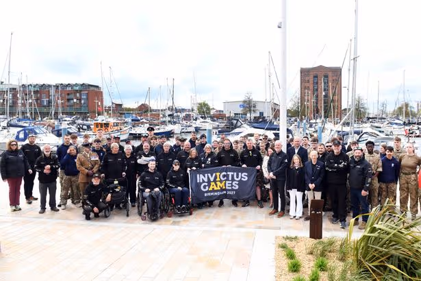 Invictus Games Flag raised at Hull Marina – in pictures