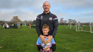 Dedicated football coach to walk through the night for youth team