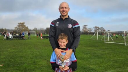 Dedicated football coach to walk through the night for youth team